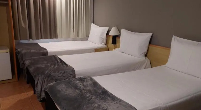 Трёхместный номер Standard с видом на город ibis Santos Gonzaga Praia