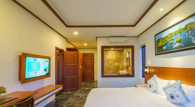 Двухместный номер Deluxe c 1 комнатой с видом на сад CIC Hoi An Villa