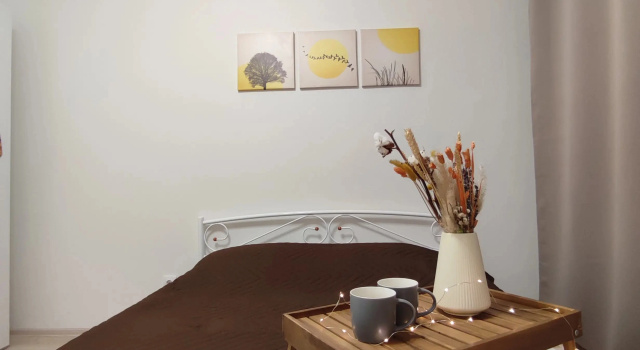 Апартаменты с балконом и с красивым видом из окна Флагман Comfort House