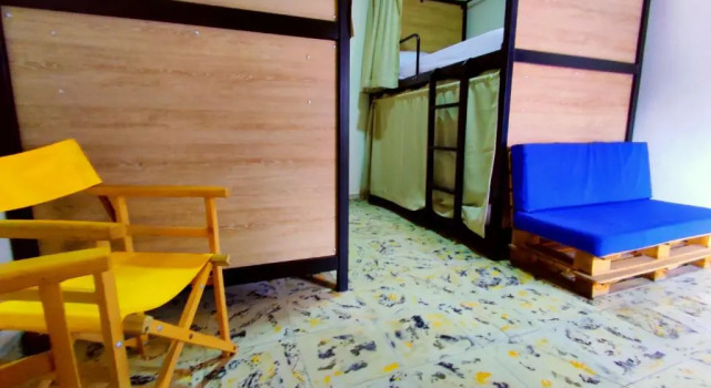 Giường trong phòng ngủ tập thể Trip Monkey Origen