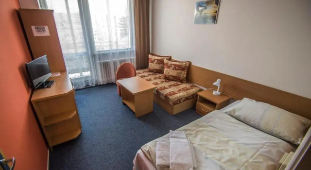Одноместный номер Standard с балконом Hotel Sport