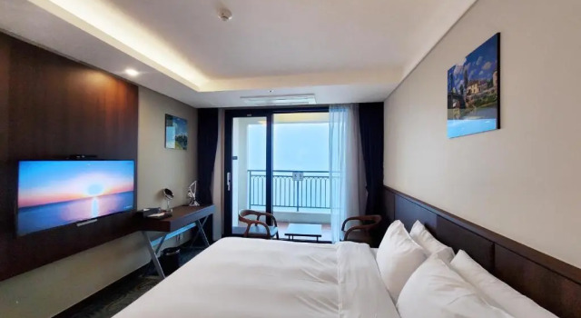 Двухместный номер Deluxe с видом на океан Ramada by Wyndham Gangwon Sokcho