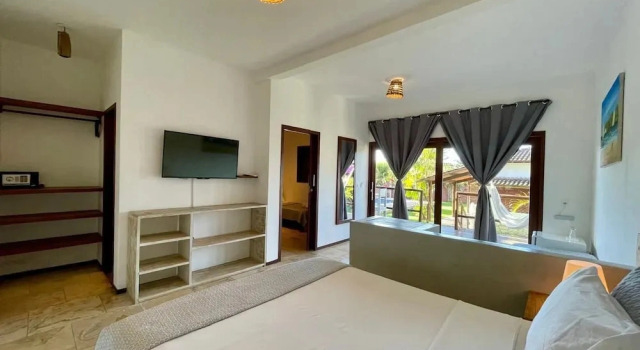 Шале с 2 комнатами с балконом и с видом на сад Vila Emanuelle Pousada Boutique
