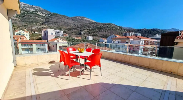 Апартаменты с 3 комнатами с видом на море Adriatic Residence