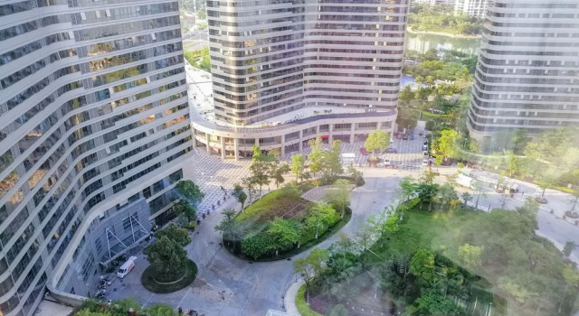 Четырёхместный номер Standard с видом на город Xiamen Marriott Hotel Haicang
