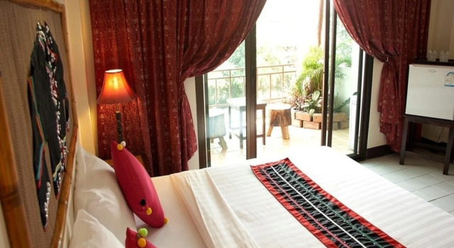 Номер Deluxe Phumanee Lahu Home Hotel