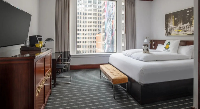 Двухместный номер Burnham Staypineapple, An Iconic Hotel, The Loop