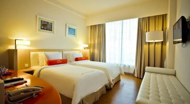 Habitación doble Estándar con vista a la piscina HARRIS Hotel & Conventions Malang