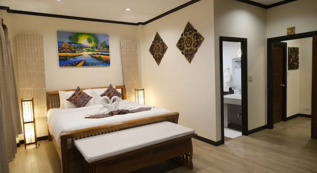 Двухместный семейный номер Standard с балконом и с видом на сад Vimarn Kaew Village and Resort