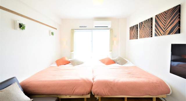 Четырёхместный номер Standard Goya OKINAWA SUITES