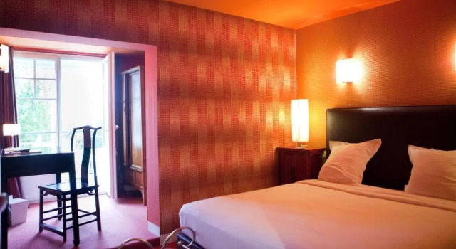 Люкс Logis hôtel Restaurant Le Faisan Dore