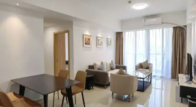 Люкс с 3 комнатами Bio Island International Hotel Apartment (Guangzhou Pazhou Convention and Exhibition Store)
