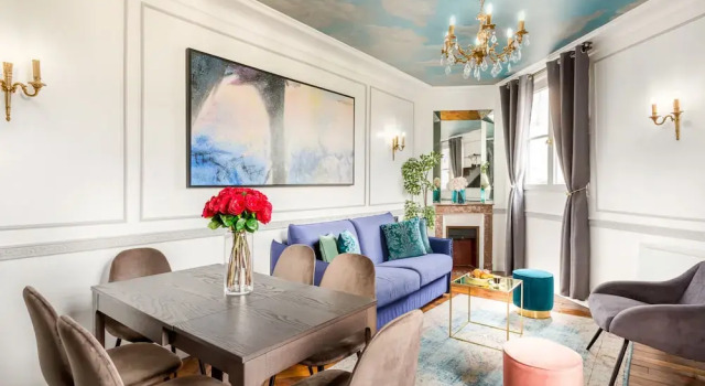 Апартаменты с видом на город Merveil Luxury Suites - Royale - Saint Honore view