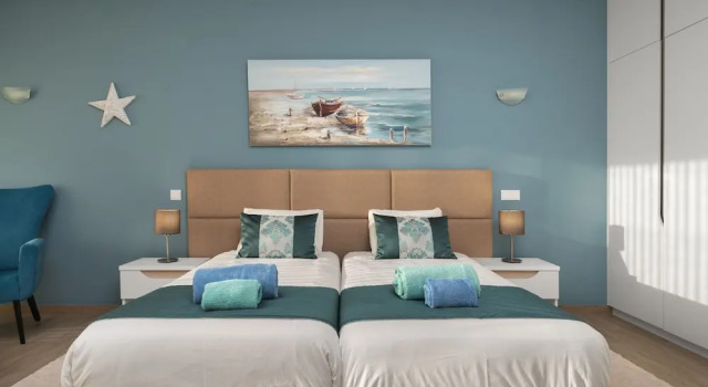 Номер Deluxe c 1 комнатой с видом на океан SilverSide Holidays