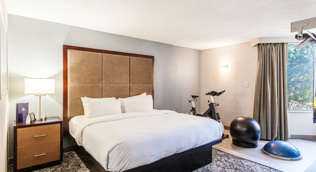Fitness Double room DoubleTree by Hilton Hotel Memphis
