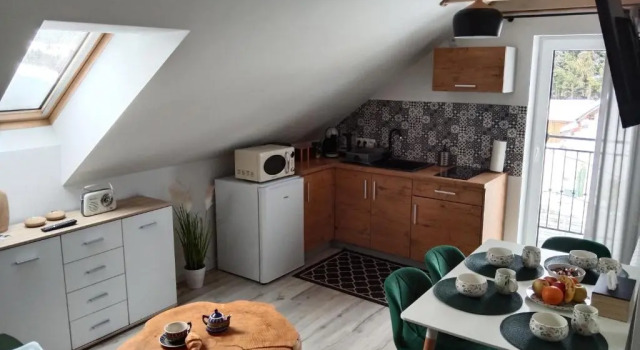 Апартаменты c 1 комнатой с балконом Apartamenty Rownia