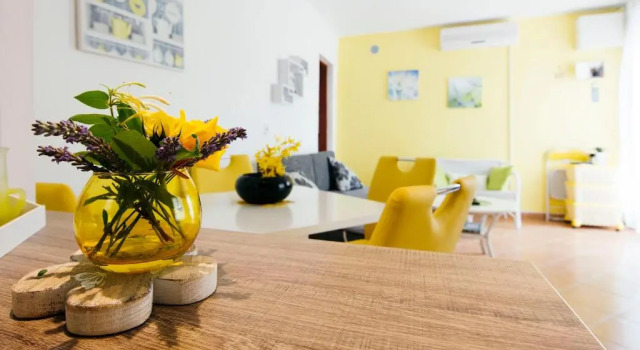 Апартаменты с балконом и с красивым видом из окна Casa Nela