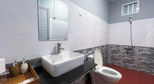 Кровать в общем номере Cali Hill Resort & Spa