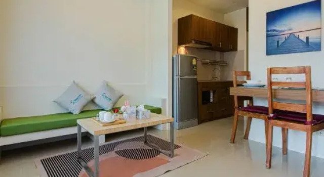Люкс с красивым видом из окна Happy Eight Resort