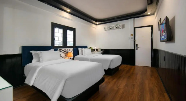 Двухместный номер Deluxe Hanoi Solo Hostel
