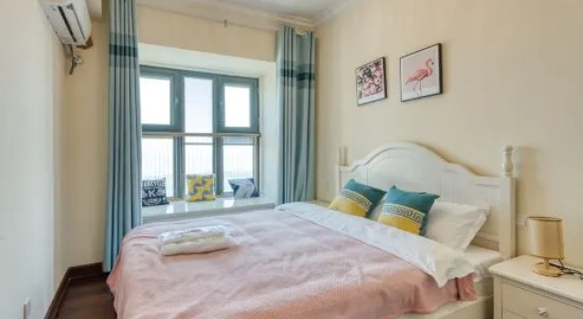 Люкс с 3 комнатами с видом на море Qidong Venice Dumei Life Homestay