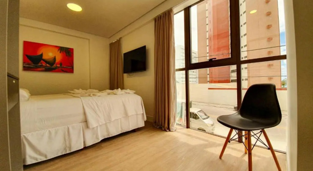 Двухместный номер Deluxe с видом на море Easy Suites Natal Hotel
