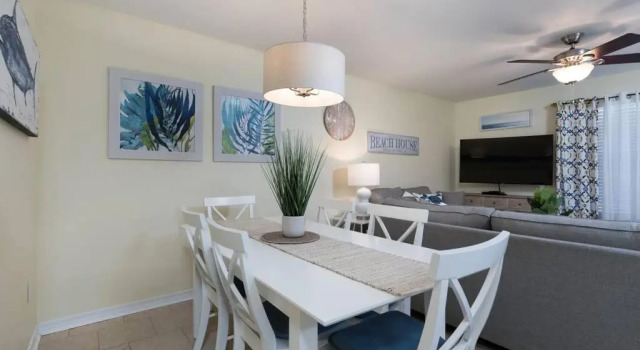 Апартаменты 2bd 2ba 1st floor condo WALK TO BEACH