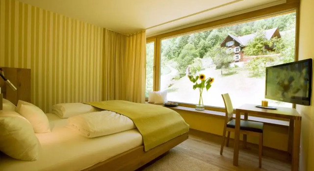 Двухместный номер Standard с видом на сад Hotel Alpenrose Ebnit