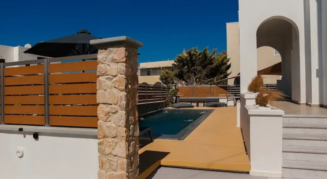 Вилла с видом на бассейн The Z Private Villa, Santorini