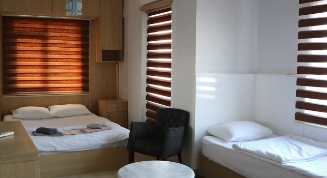 Семейный номер Standard c 1 комнатой с балконом и с видом на море Sile Klas Otel