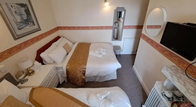 Семейный номер Standard OYO Lily Hotel Blackpool