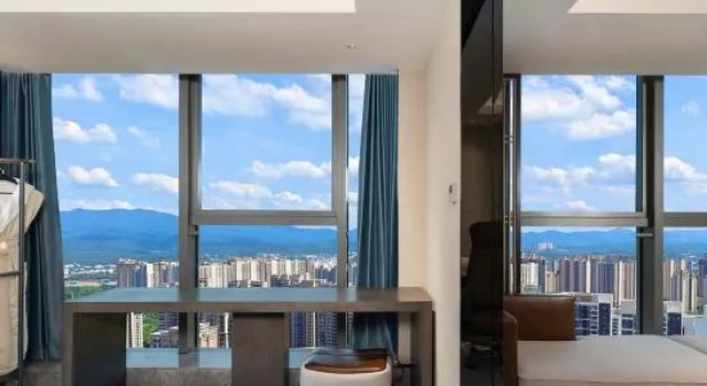 Люкс Business с видом на озеро Starland Hotel Xiangjiangwan (Cangzhou Vientiane City Central Park)