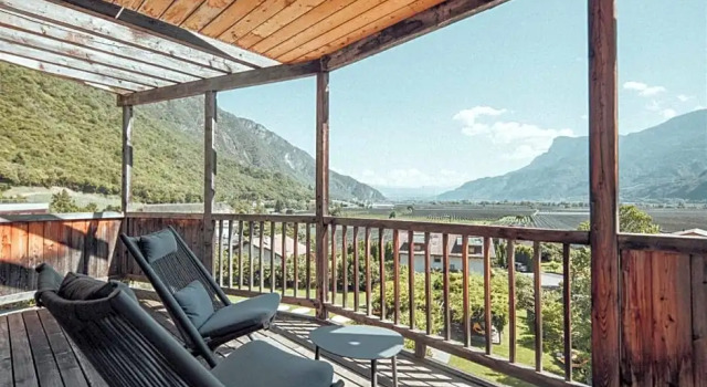 Люкс с балконом Biohotel theiners garten