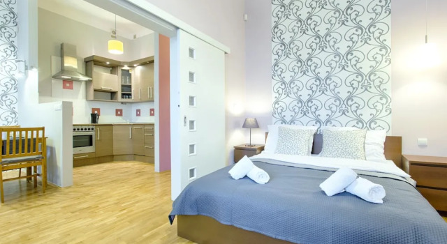 Апартаменты Deluxe c 1 комнатой Apartamenty Classic Kraków