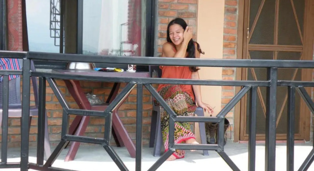 Апартаменты с балконом Pokhara Abroad Inn