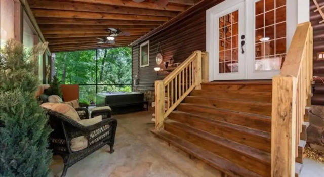 Underlook Cabin-secluded Cabin With Wifi Large Deck Gas Grill Wood Fireplace