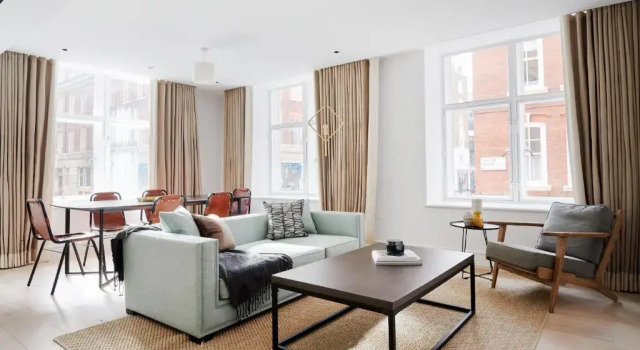 Люкс с 2 комнатами Beautiful Westminster Suites by Sonder