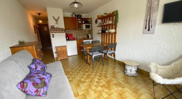 Appartement La Clusaz, 1 pièce, 4 personnes - FR-1-459-118, Забронировать Апартаменты/квартира Ла-Клюза Лыжный курорт на озере Анси, рядом с Плавательный бассейн Aravis