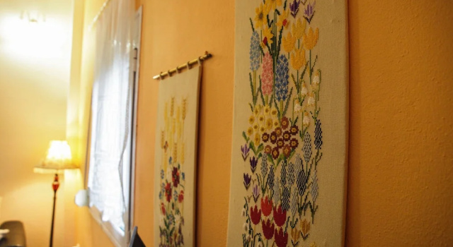 Апартаменты c 1 комнатой с видом на сад Charming Trikala Apartment With Garden & Central Heating