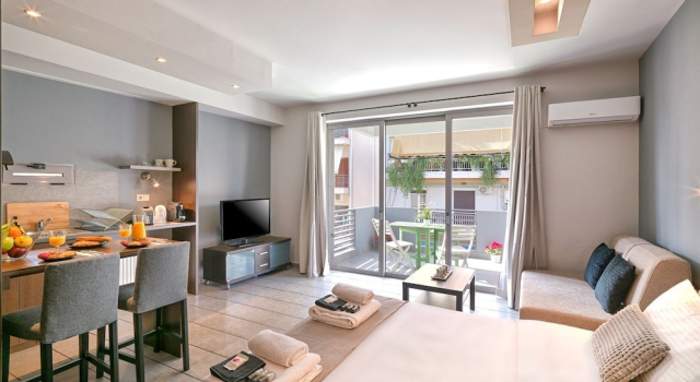 Gazi District Suites, Забронировать Отель Афины Острова Саронического залива - Аттика, рядом с Торговый центр Athens Heart