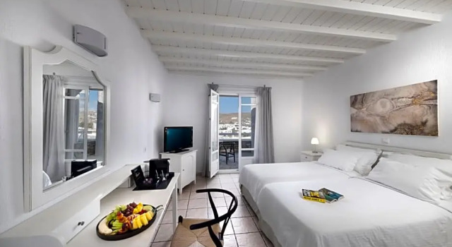 Номер Standard с частичным видом на море Deliades Hotel
