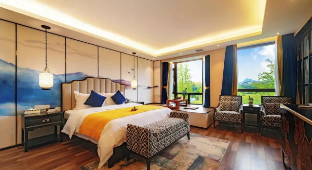 Номер Luxury Beside River Inn(Guilin li River City Center Branch)
