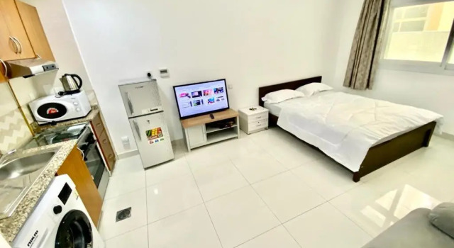 Budget Rental Studio Apartments in Dubai, Забронировать Апартаменты/квартира Дубай Эмират Дубай, рядом с Oasis Center