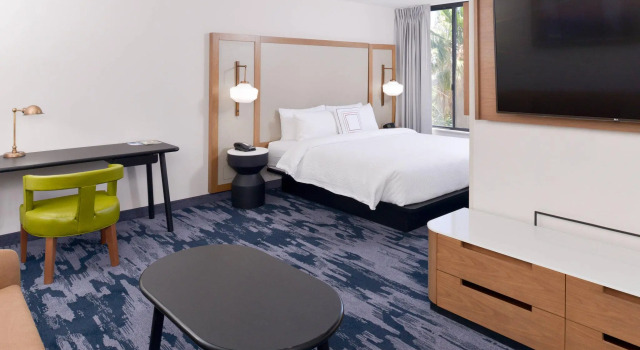 Двухместный люкс Fairfield Inn and Suites by Marriott Bakersfield Central