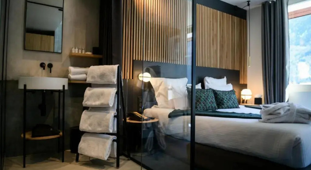 Двухместный номер Premium La Folie Douce Hotels Chamonix