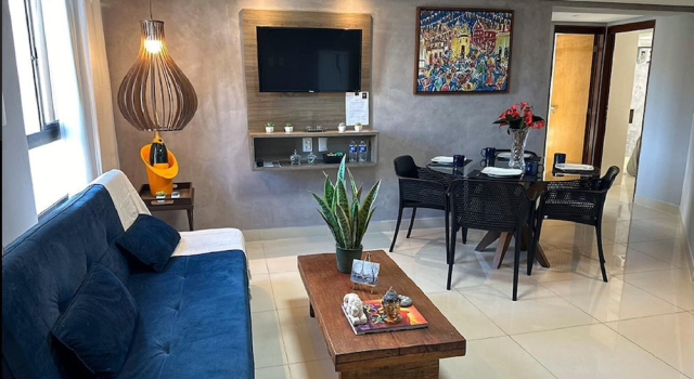 Flat 127-GF na Praia de Cabo Branco