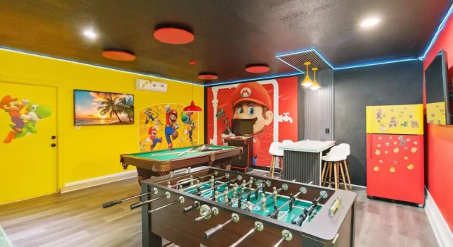 Коттедж Disney Heated Pool Arcade Home 15 Mins to Park