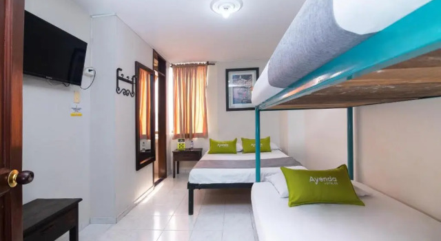 Четырёхместный номер Standard Hotel Ayenda Calypso 1142