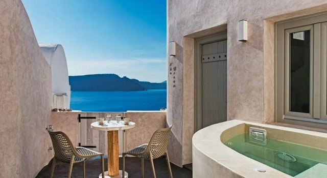 Вилла с балконом The Dream Santorini