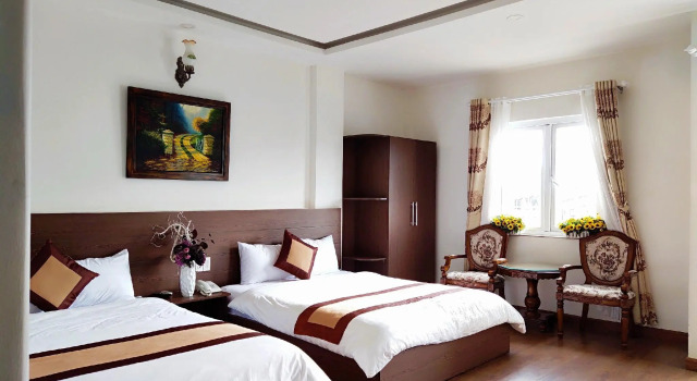 Семейный люкс с балконом New Hampton Suits-Tam Xuan Centre Hotel